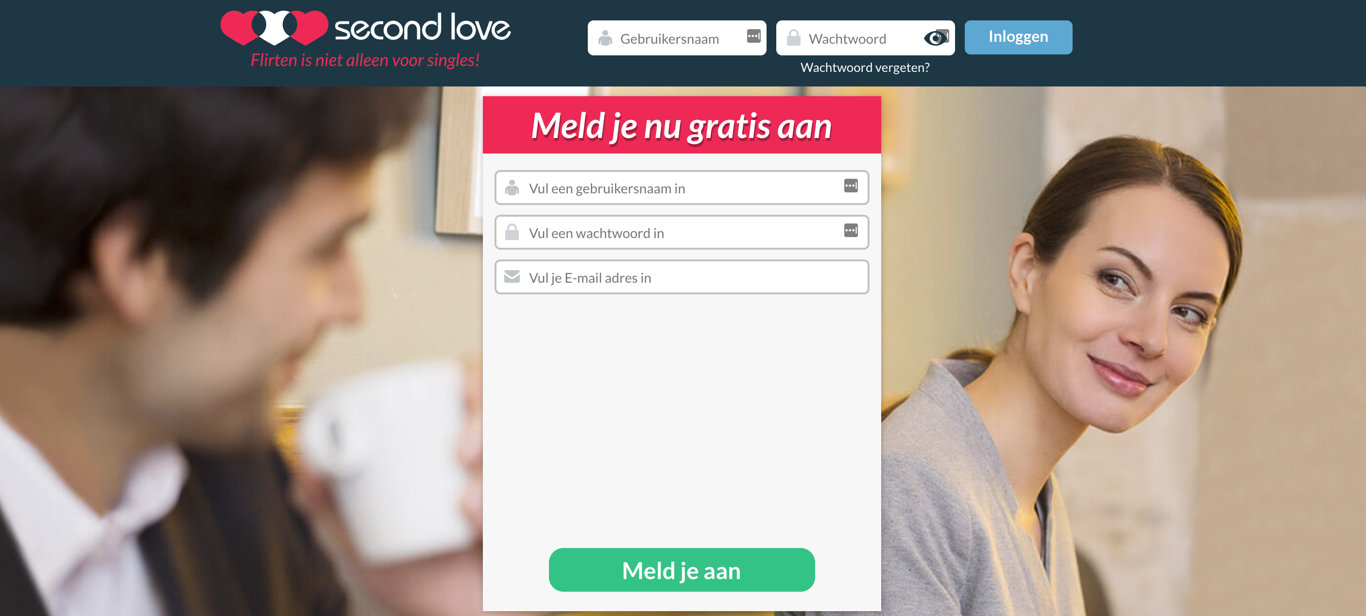 Second Love website